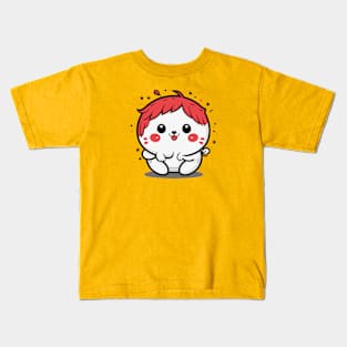 Cute catlike character Kids T-Shirt